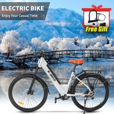 2025 E-Bike 26" Electric Bike 750W Motor City Bicycle -Commuter Ebike 28MPH
