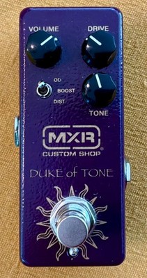 MXR Custom Shop CSP039 Analogman Duke of Tone Overdrive Distortion Boost King of