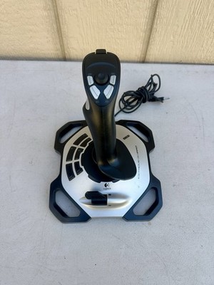 Logitech Extreme 3D Pro Joystick (Grey and Black) J-UK17 Untested Flight Sim Jet