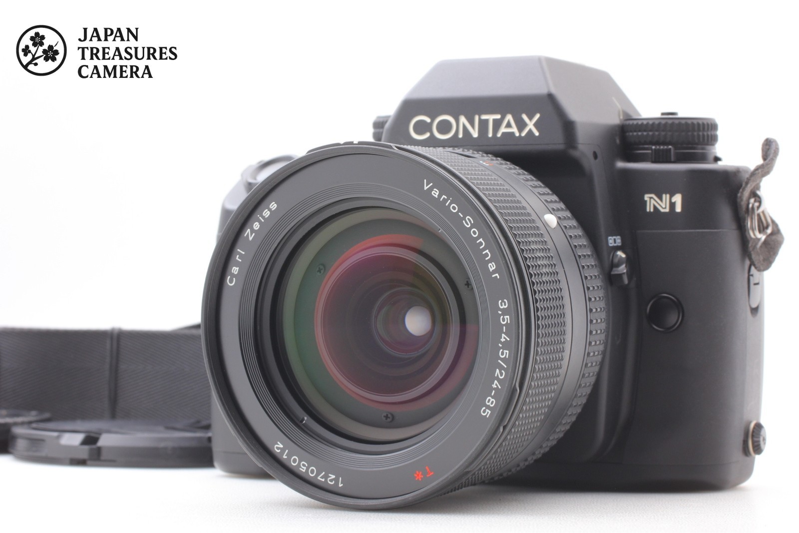 [MINT+++] CONTAX N1 SLR 35mm Film Camera Body 24-85mm F3.5-4.5 Lens From JAPAN