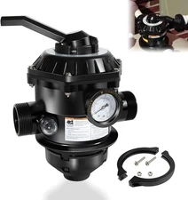 Replace Part for 262506 1-1/2-Inch 6-Way Clamp Style Valve Replacement Black 