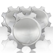 Chrome Wheel Center Hub Caps 8 Lug For 11-16 Chevy Gmc 18 20 Alloy Rim Chrome Wheel Center Hub Caps 8 Lug For 11-16 Chevy Gmc 18 20 Alloy Rim