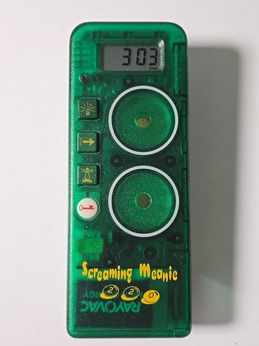 Screaming Meanie TZ-220 Digital Alarm Clock Timer Sound Beacon Night Light Green