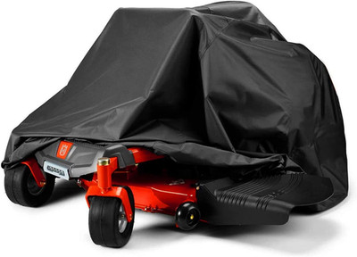 Zero-Turn Mower Cover, Universal Fit 600D Polyester Oxford, Weatherpoof UV with 