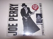 Joe Perry Sweetzerland Manifesto MKII Red White Swirl Vinyl Aerosmith 1 of 1,000