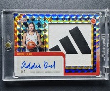 Marketplace image: 2025 Topps Chrome McDonald's All American Addie Deal Golden Logo Patch Auto 1/1