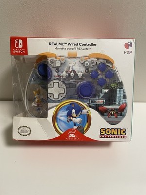 PDP Realmz Wired Controller Nintendo Switch Sonic The Hedgehog New Box Damage