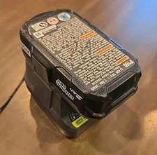  Ryobi One+ 18V 2Ah Lithium-Ion Battery, and charger P190 Great Condition 