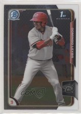 2015 Bowman Draft Chrome Domingo Leyba #67 f2s