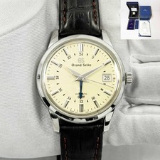 2023 Grand Seiko Elegance Collection SBGM221G 39MM White Stainless Steel B/p
