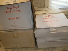 NEW DANBURY MINT SHIRLEY TEMPLE DRESS UP DOLL SETS YOU CHOOSE 