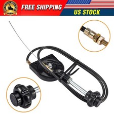 New Mini Excavator Manual Bendable Control Throttle Cables Throttle Cable US