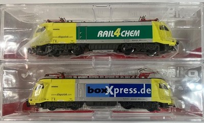 Set, BR 182 ES 64 U2 der RAIL4CHEM (75001) und boxXpress (75002) limitiert