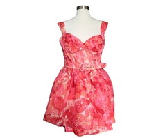 NWT Zimmermann High tide mini dress orange red AU3 US10 bust38