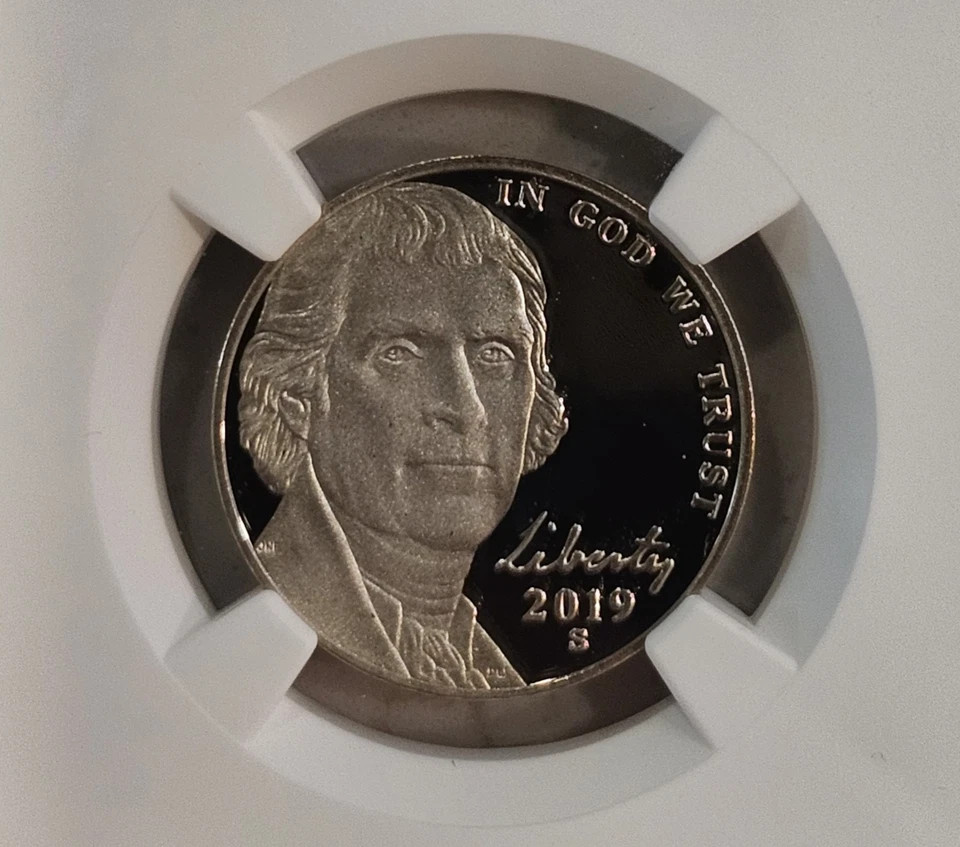 2019-S 5C JEFFERSON Nickel - Silver Proof Set NGC PF69 ULTRA CAM- Portrait Label - Image 2 of 4