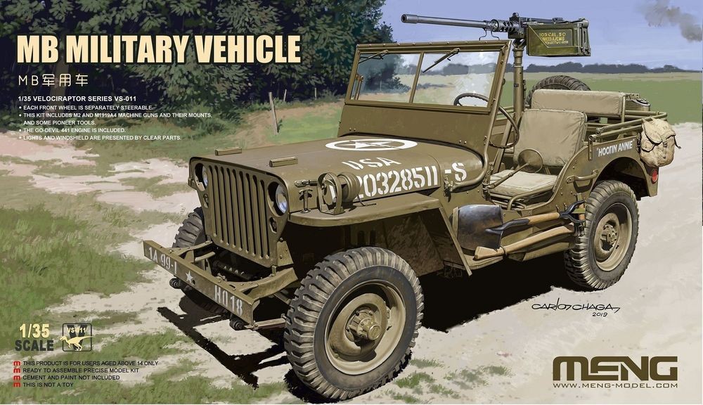 Meng Model VS-011 - 1:35 MB Military Vehicle - New