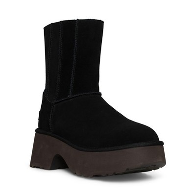 UGG CLASSIC TWIN SEAM NEW HEIGHTS BLACK SUEDE WOMEN'S BOOTS SIZE UGG CLASSIC TWIN SEAM NEW HEIGHTS BLACK SUEDE WOMEN'S BOOTS SIZE