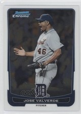 2012 Bowman Chrome Jose Valverde #182 8mx