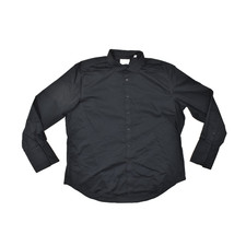 Calvin Klein Men's Black Infinite Wrinkle Free Slim Fit Dress Shirt 19