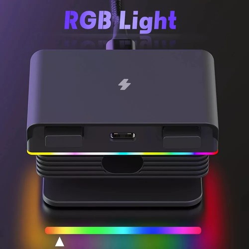 1* Magnetic Mouse Charging Dock PC+ABS Mouse Accessories For RAZER COBRA PRO - Afbeelding 12 van 16