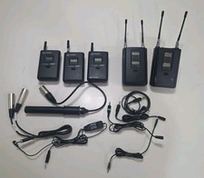 AZDEN 310UPR UHF Receiver 35BT UHF Transmitter Diversity Wireless System ECM-NV1