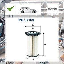 Filtron Kraftstofffilter VW GOLF VII (5G1, BQ1, BE1, BE2) 2.0 TDI