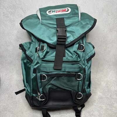 Y2K Mountain Dew Wanderrucksack Rucksack grün mehrere Taschen große Tasche