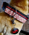 Elegant dog collar, collar for dog, luxury collar for dog with removable tag LRG