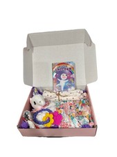 Unicorn Girls Baby Shower Gift Bundle Box, Welcome Mom  Infant Girl Present New