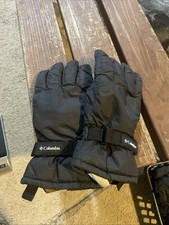Columbia Winter Gloves Youth Small Unisex BLK Adjustable Insulated Gloves