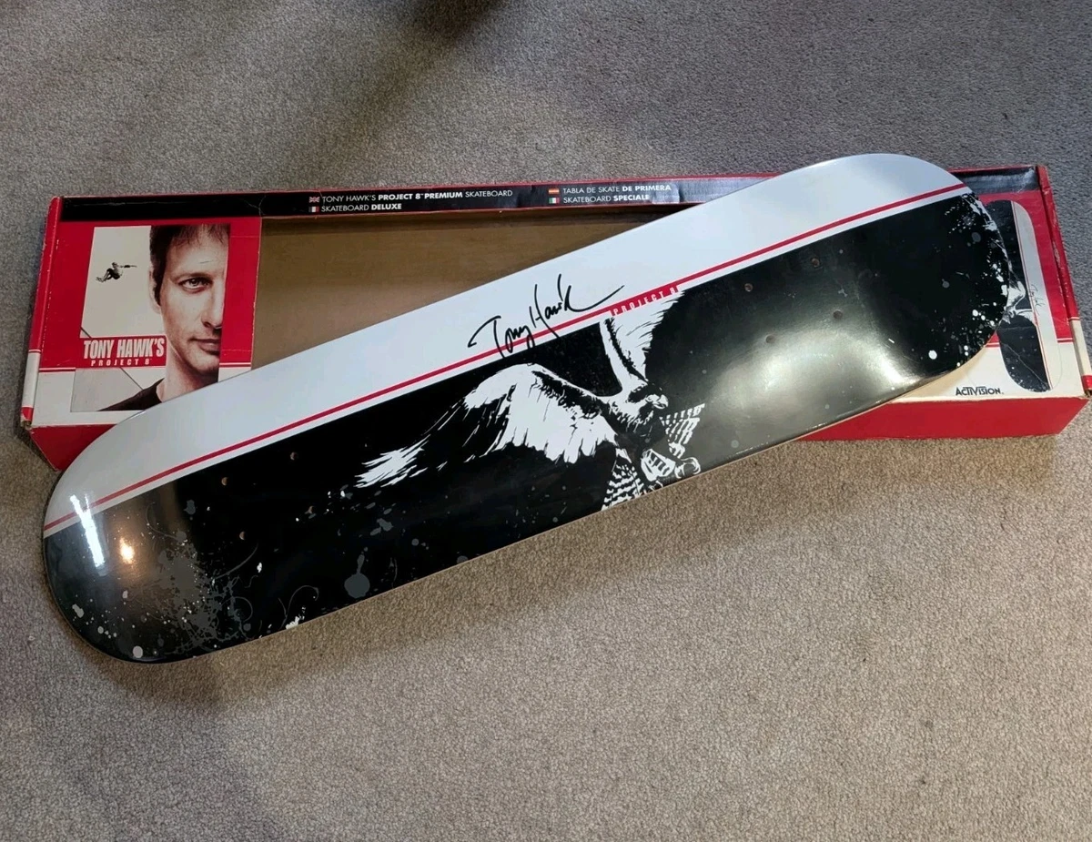 Skateboard Tony Hawk Complet – 20x78cm Noir Occasion