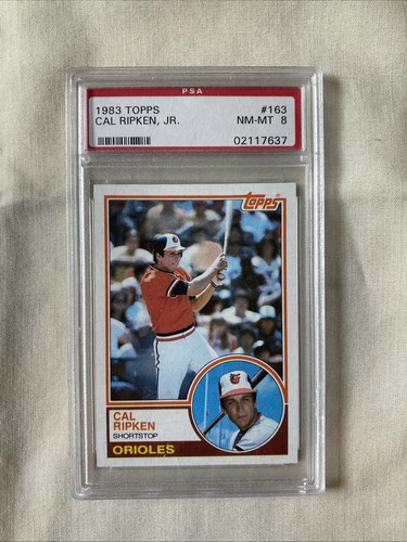 1983 Topps Cal Ripken Jr # 163 PSA 8 HOF