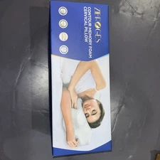 Zibroges Contour Memory Foam Cervical Pillow New in Box Item#1239