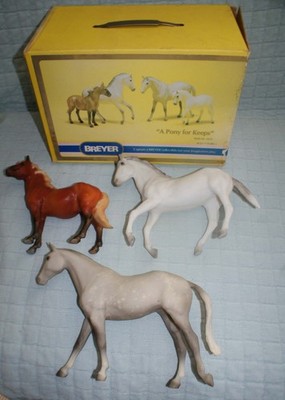 Breyer Horse A Pony for Keeps Jefferson/Might Tango/Merrylegs Vtg Fast Shipping