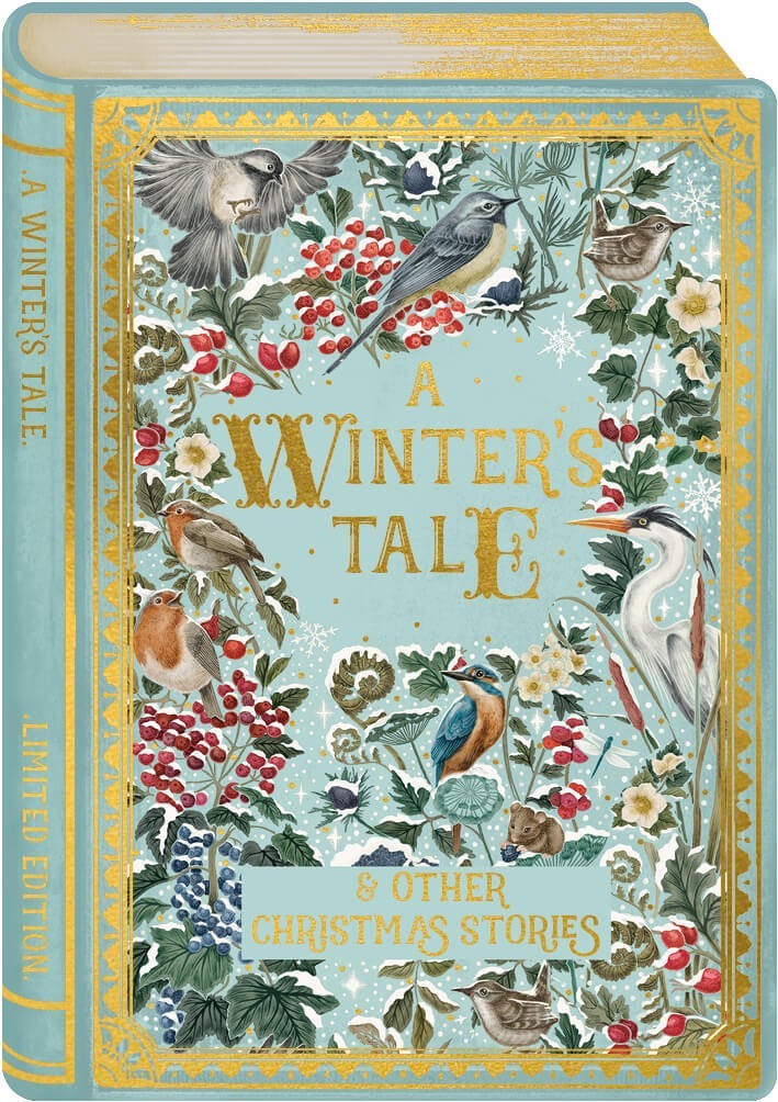 Classic Christmas Card Story Book – A Winters Tale Inspired by Vintage Novels