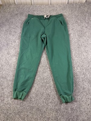 FIGS Scrub Jogger Pants Womens Medium Green Technical Collection Cargo Nurse