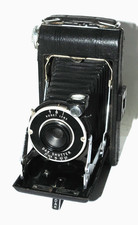 Kodak Vigilant Junior Six-20 Folding Bellows Camera -TESTED- Shutter Works