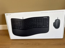 Microsoft Ergonomic Desktop Keyboard and Mous...