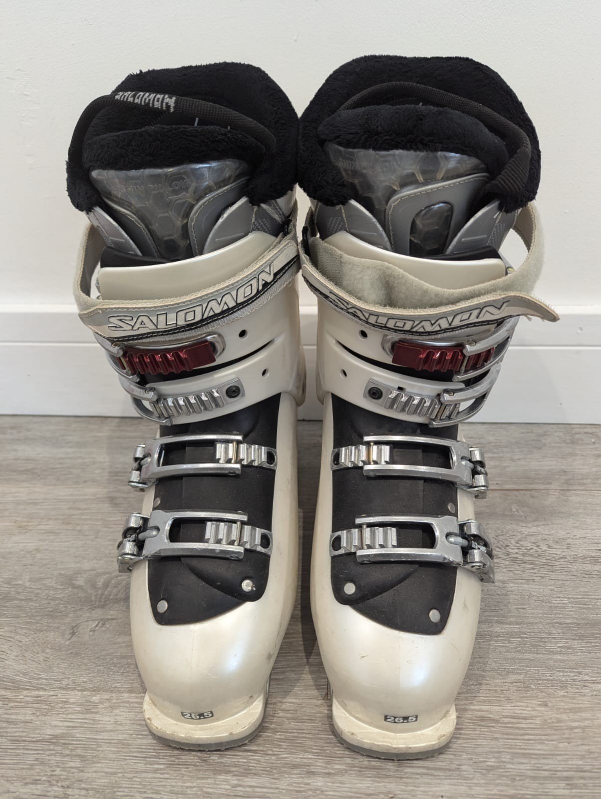 Scarponi da sci Salomon Irony 6 Slick Fit livello avanzato uomo 26 5 UK 8 snowboard