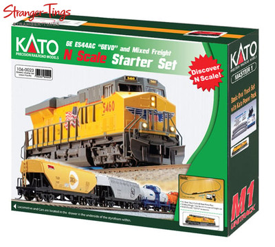 Kato Union Pacific GE ESS44AC Güterzug-Set Maßstab 1:160, Spur N