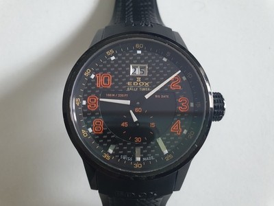 Edox WRC Rally Timer Big Date 64008 37N NOR