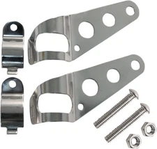 Emgo Stainless Steel Headlamp Mounts