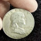 1952 50C Franklin Half Dollar
