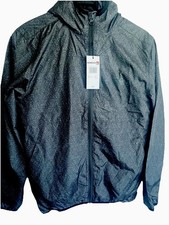 Quicksilver Windbreaker Jacket Boys Sz L 14 Water-Resistant Rain Play School