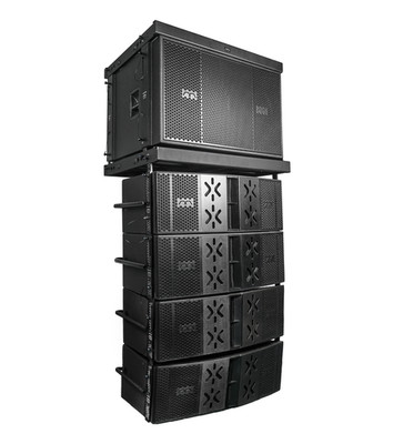 MODE Audio Dual 18'' Sub + 4x Dual 12'' Line Array Speaker System FILA-218S12.2X4