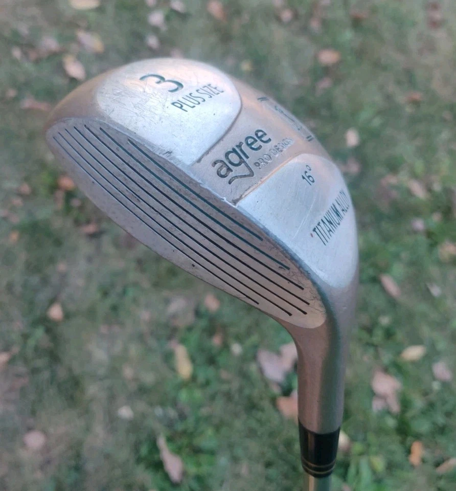 Square 2 LPGA Agree Pro Design 3 Plus Size Wood 16° Graphite Ladies Golf Left LH - Image 2 of 4