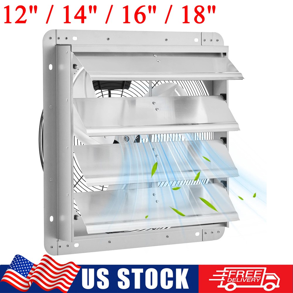 Shutter Shop Exhaust Fan 12