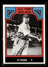 1986 TCMA All-Time Boston Red Sox Cy Young #3BRS Boston Red Sox