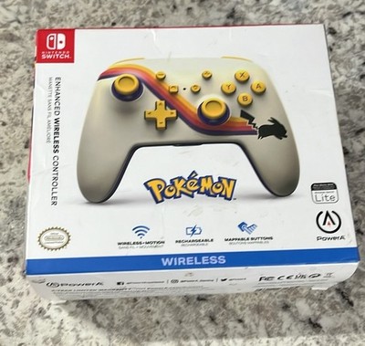 NEW PowerA Enhanced Wireless Controller Nintendo Switch Pokemon Pikachu Retro