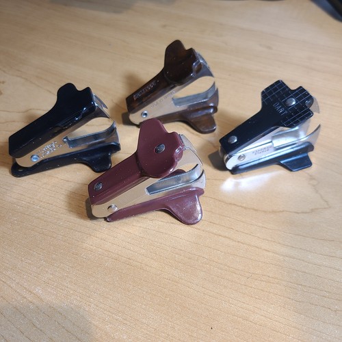 LOT of 4 STAPLE REMOVERS - DART, Bostitch, UIC extractor puller - Picture 2 of 7